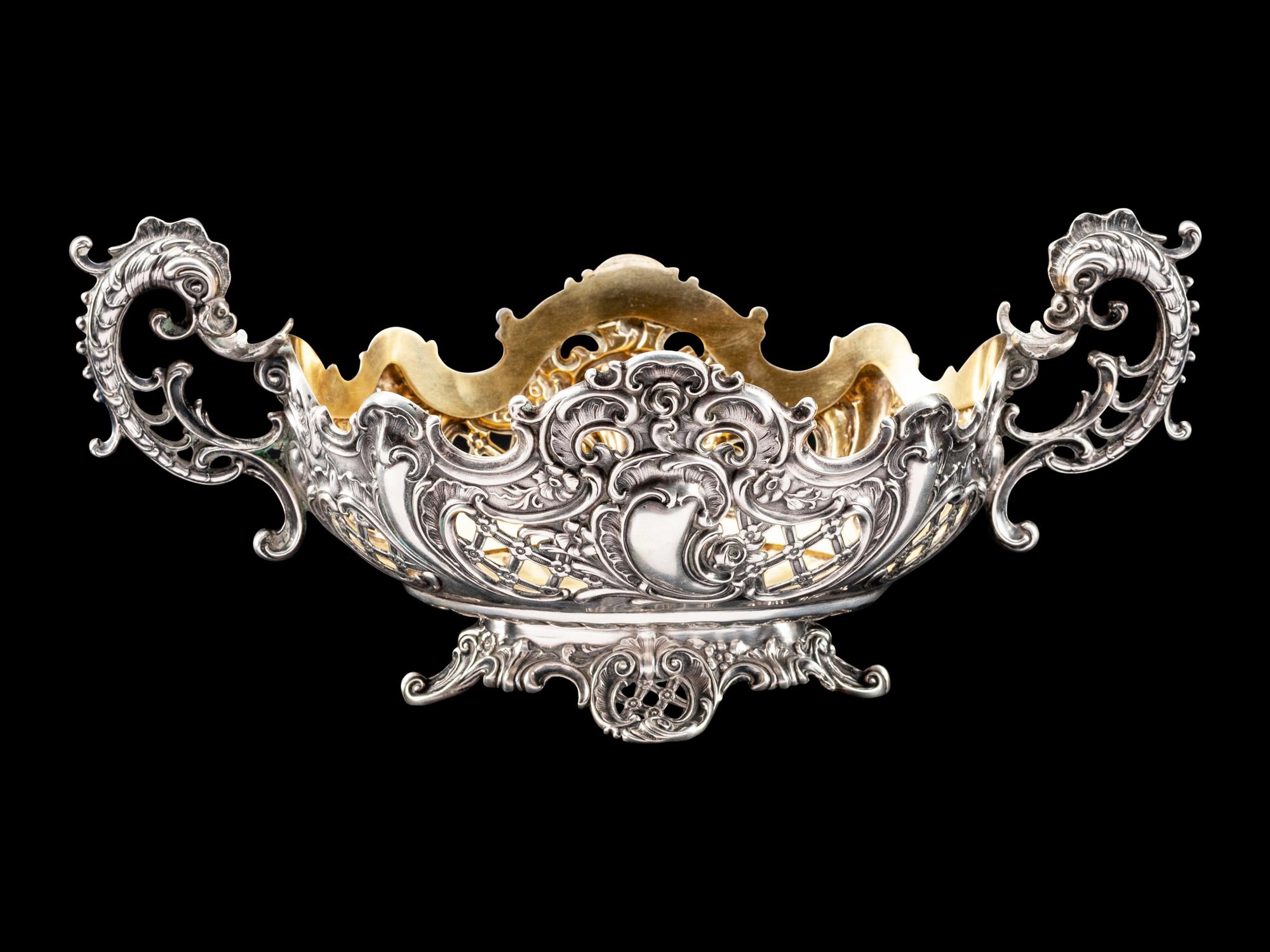 A German Silver Basket