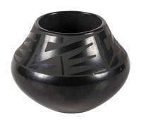 Blackware Pottery Jar