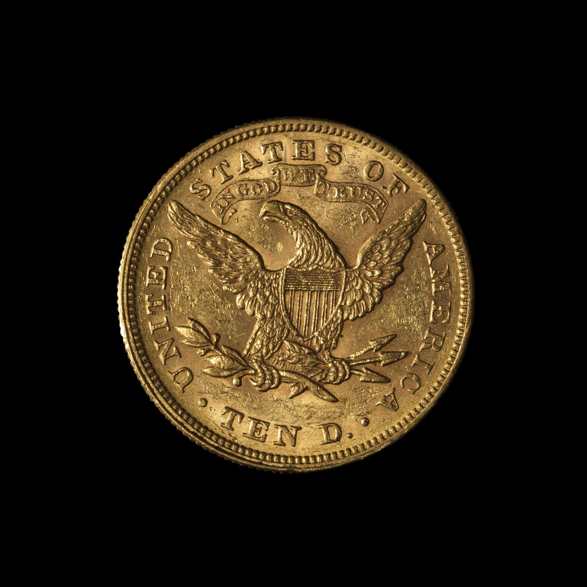 An 1878 Liberty Head $10 Gold Coin