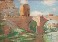 Bridge to Toledo, Spain