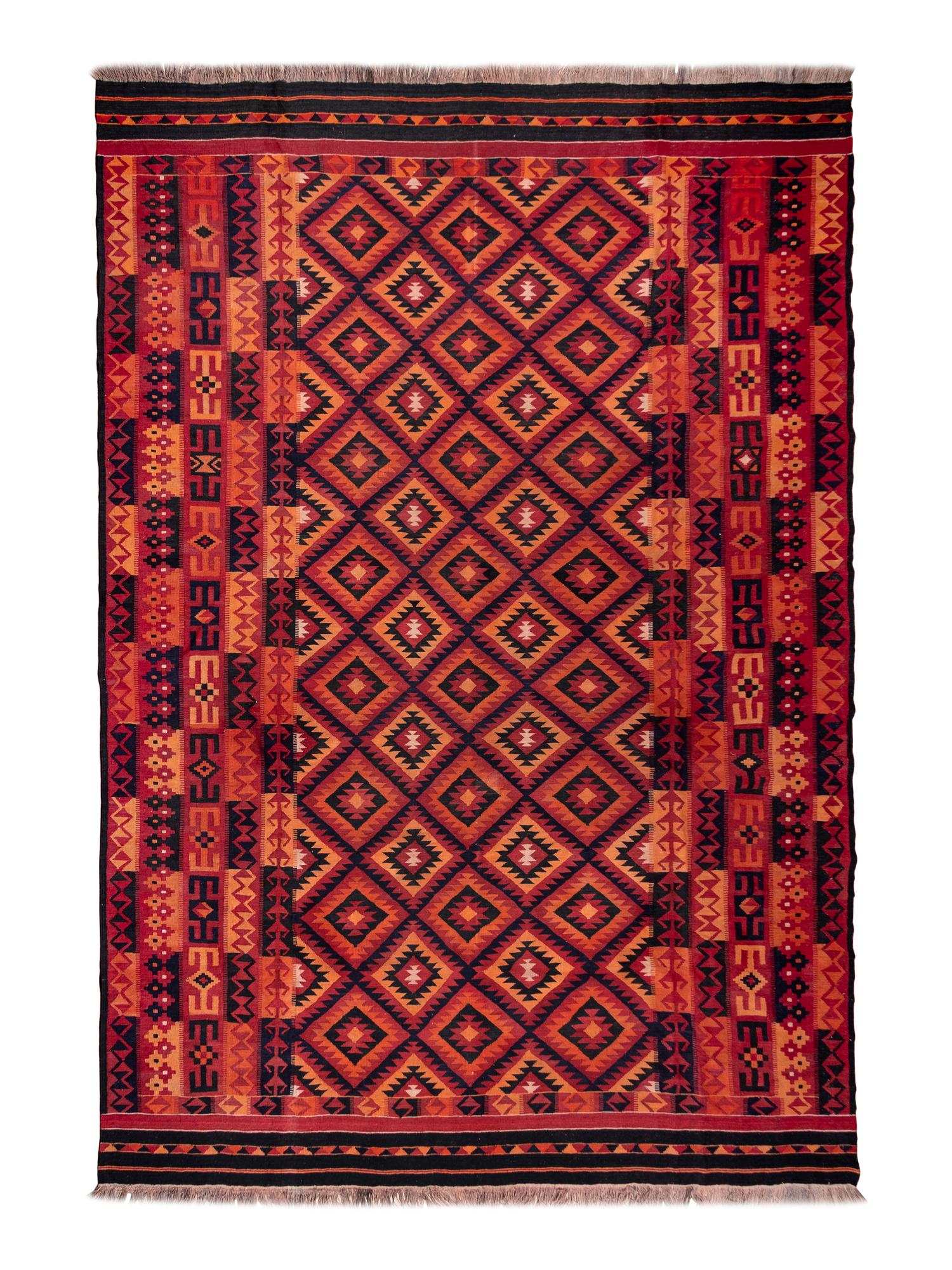 An Afghan Kilim Wool Rug