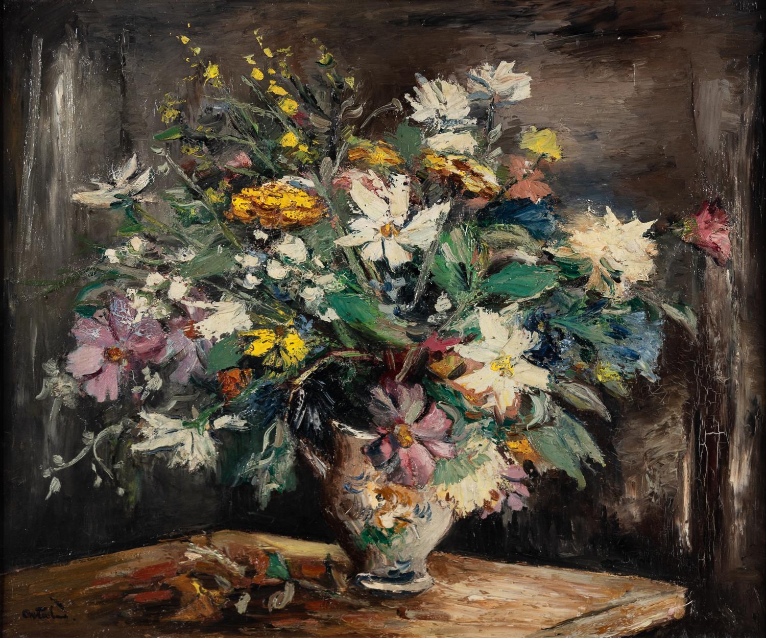 Fleurs dans un vase
