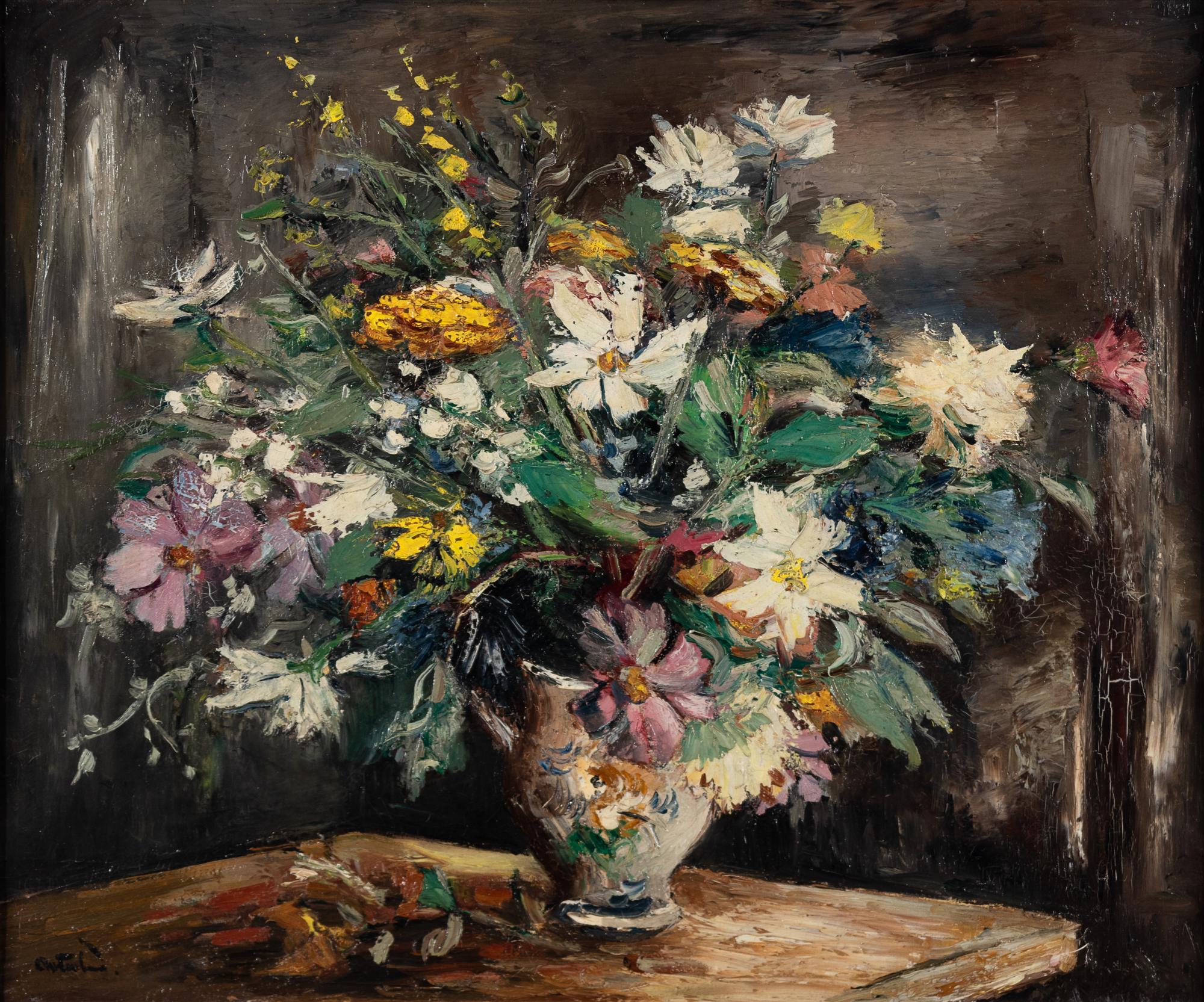 Fleurs dans un vase