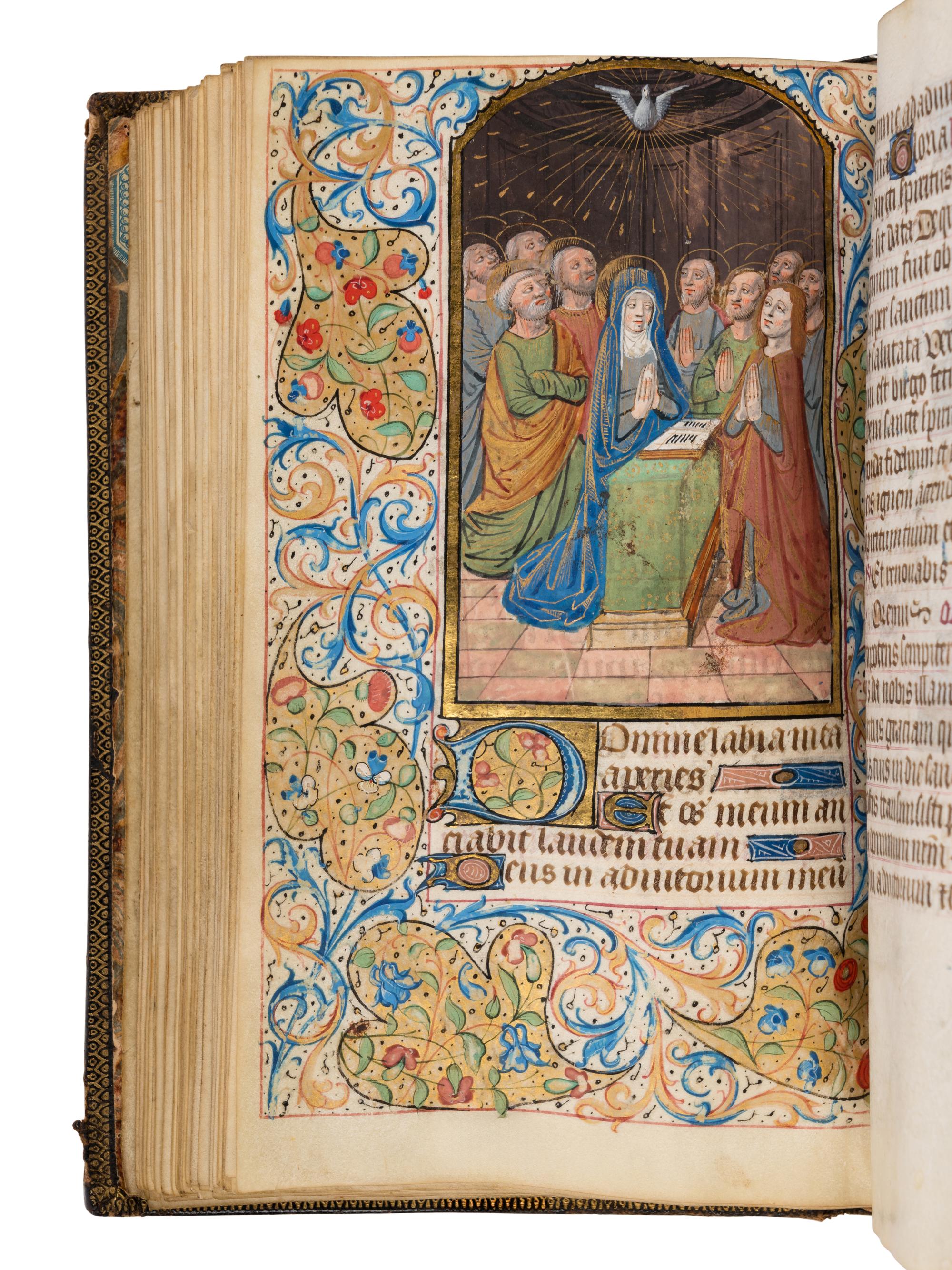 MASTER OF JEANNE HERVEZ (active Paris, c. 1480-1500) Book of Hours (use of Paris), in Latin and French, illuminated manuscript on parchment [Paris, c. 1490-1500]
