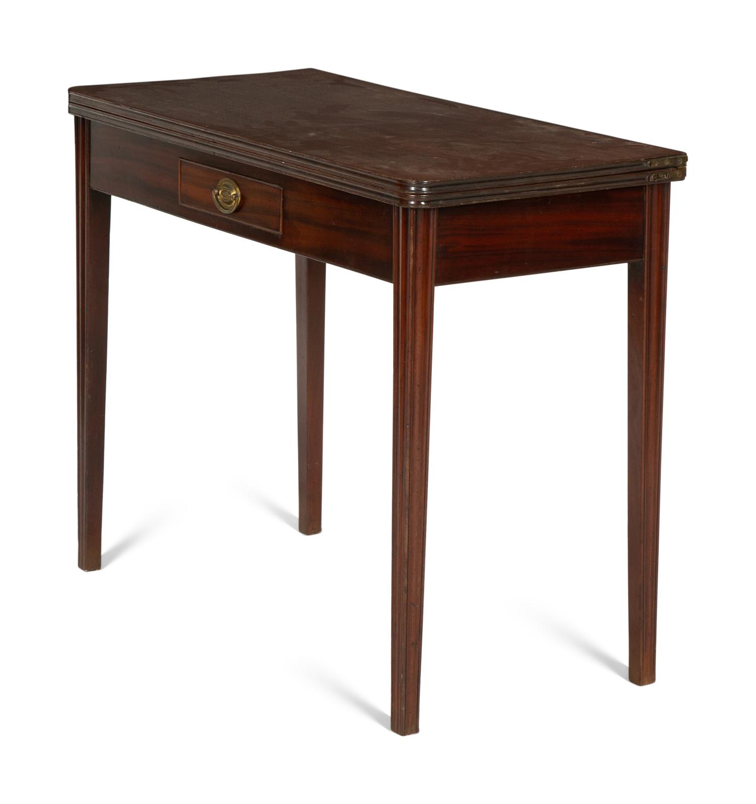 A George II Mahogany Flip Top Card Table