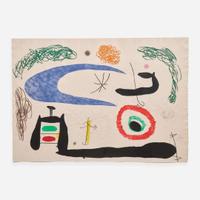Joan Miró (Spanish, 1893-1983) Dormir sous la lune