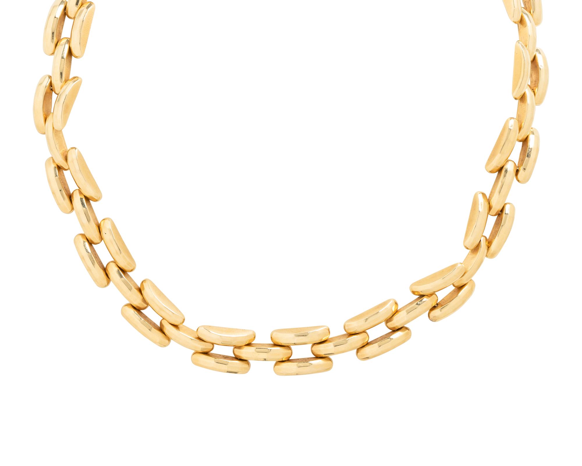 YELLOW GOLD NECKLACE