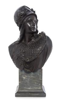 Albert-Ernest Carrier-Belleuse, (French, 1824-1887), Minerva