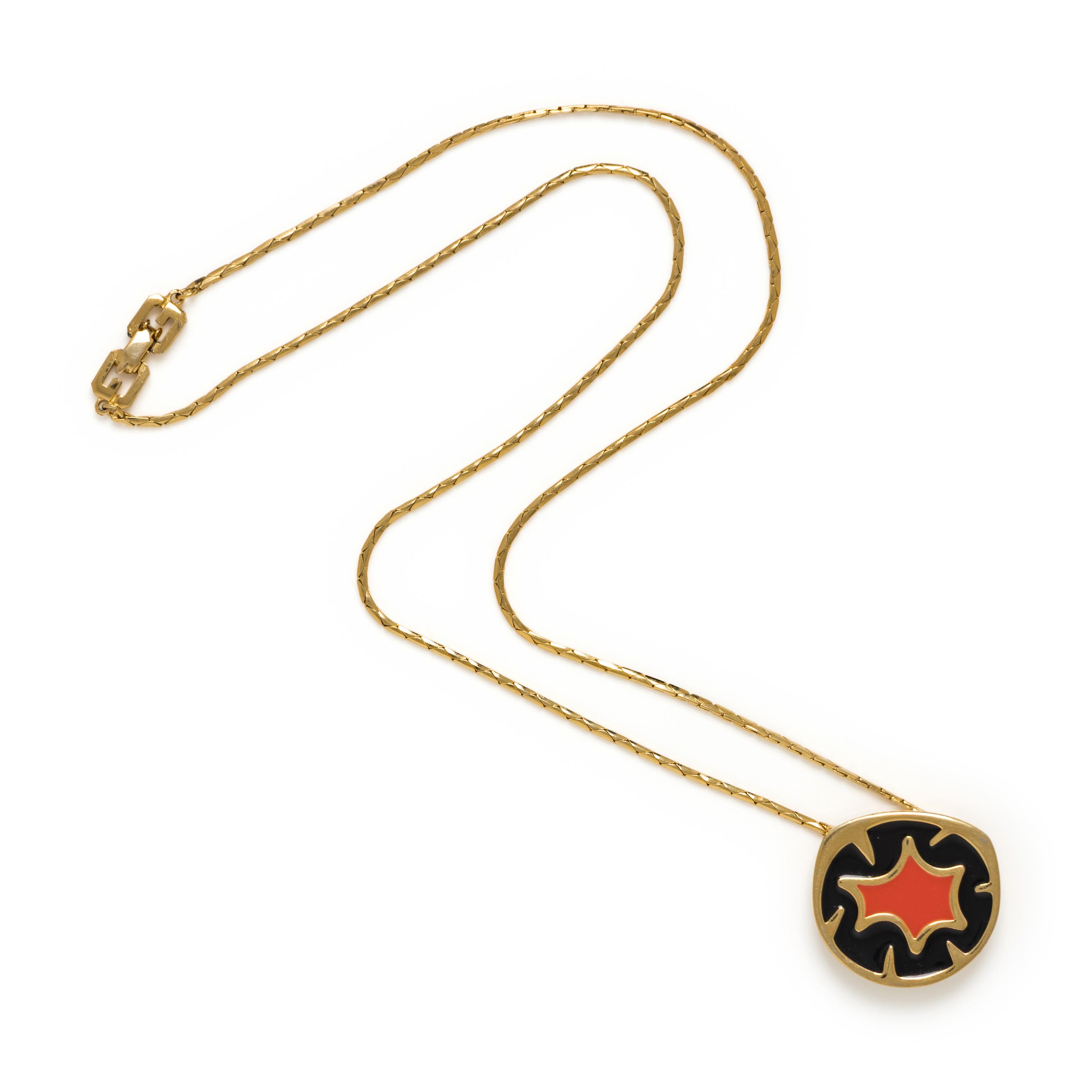 Givenchy, Pendant Necklace, 1980