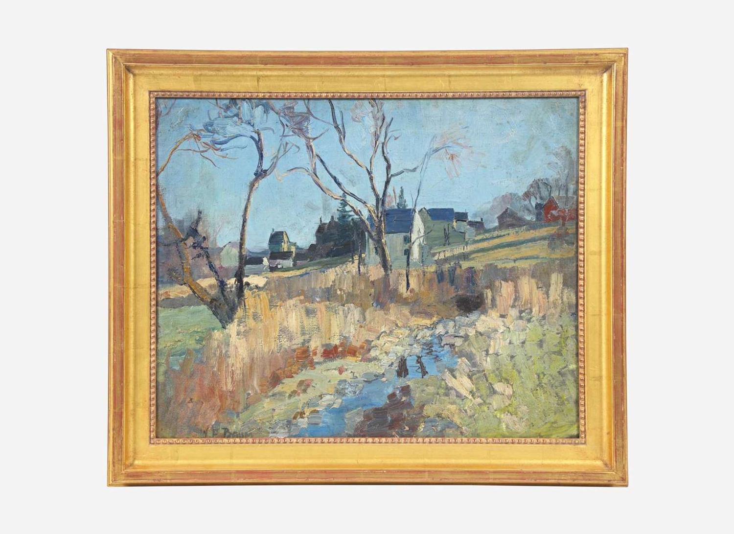 Walter Emerson Baum (American, 1884–1956) - Spring Landscape