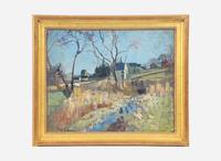 Walter Emerson Baum (American, 1884–1956) - Spring Landscape