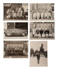 [WORLD WAR II]. Captain Van Voorhis collection, including photographs demonstrating the aftereffects of the atomic bomb and the reconstruction and occupation of Japan. Ca 1945-1947.