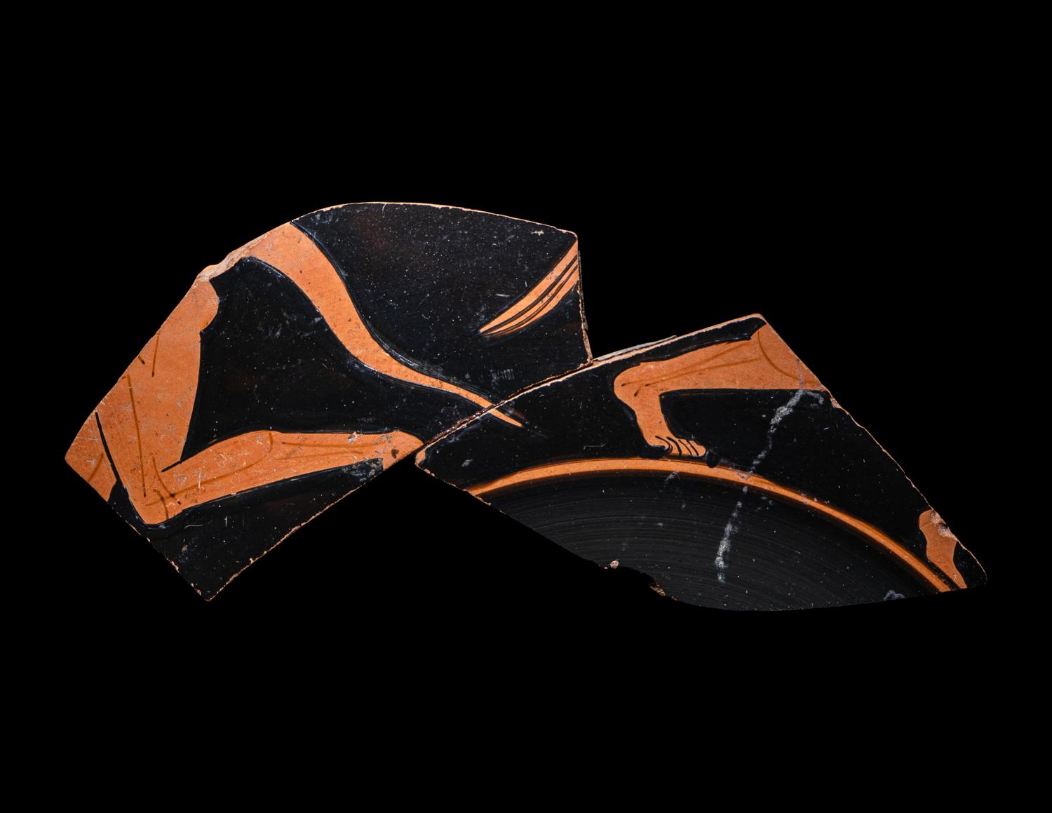An Attic Red-Figured Fragment from a Kylix