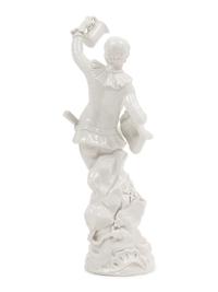 A Meissen Blanc-de-Chine Figure of a Dancing Man with a Tankard