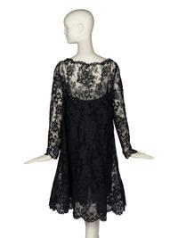 Geoffrey Beene Lace Cocktail Dress and Shawl