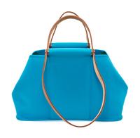 An Hermes Bleu Azteque Canvas Cabag Elan Tote, 10" x 14" x 5.5".