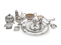 A Group of Silver Table Articles