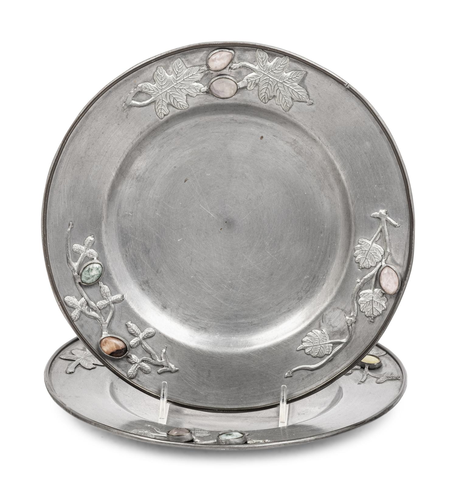 A Group of Assorted Pewter Articles