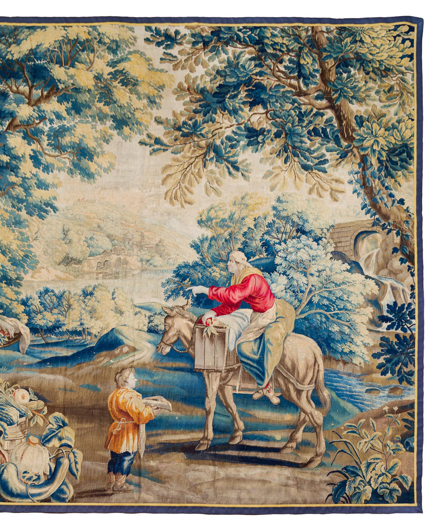 A Flemish Wool Tapestry 8 feet 7 inches x 12 feet 5 inches. — IN THE MANNER OF DAVID TENIERS THE YOUNGER, EARLY 18TH CENTURY