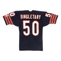 A Collection of Chicago Bears Legends Signed Autograph Jerseys