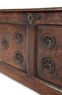 A Charles II Oak Coffer