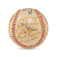 1951 Hollywood Stars Team Signed Baseball