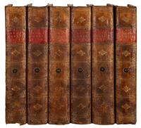 GIBBON, Edward (1737-1794). History of the Decline and Fall of the Roman Empire, Volume the First [- Sixth ]. London: W. Strahan & T. Cadell, 1776-1788.