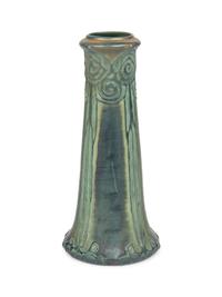 An Iridescent Glazed Amphora Pottery Vase