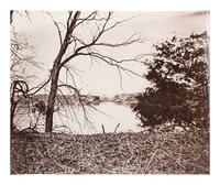 [CIVIL WAR] Possibly RUSSELL (1830-1902) or FOWX (b. 1821). Dutch Gap Canal, James River, VA . 1865