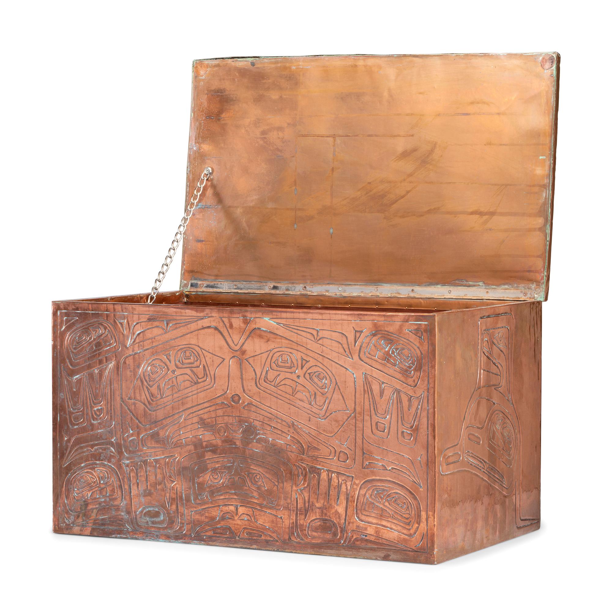 Northwest Coast Copper Chest
