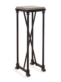 An Empire Style Iron Pedestal