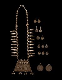 A Group of Berber Silver Jewelry