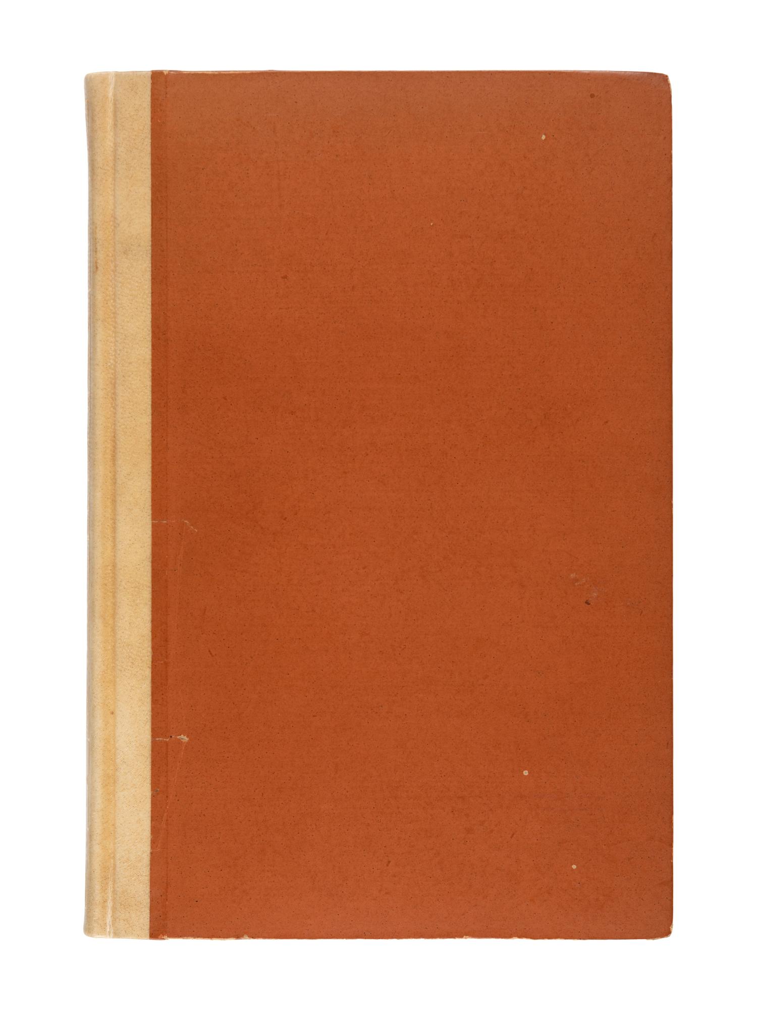 [JOHN HENRY NASH – BOOK CLUB OF CALIFORNIA]. STERLING, George, Genevieve TAGGARD, and James RORTY, editors. The Continent's End: An Anthology of Contemporary California Poets . San Francisco: John Henry Nash for The Book Club of California, 1925.