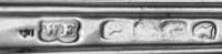 A William IV Silver Serving Fork, William Eaton, London, Likely 1834, having a Queens pattern handle with an engraved coronet surmounti