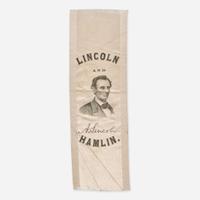 [Presidential] [Lincoln, Abraham] 1860 Presidential Campaign Ribbon