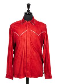 A Group of Western Style Clothing, Salamander Leathers, Santa Fe, New Mexico Size 40.
