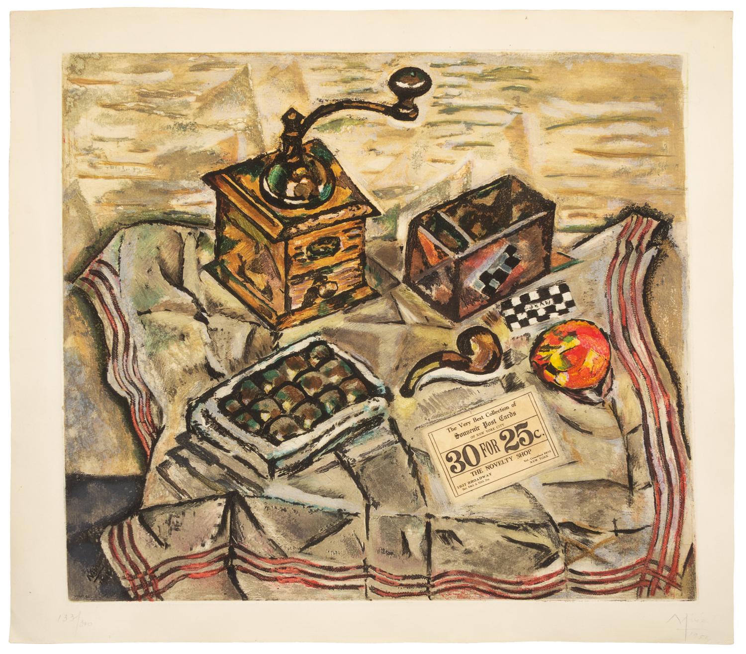 Joan Miró, (Spanish, 1893-1983), Le Moulin à café (The Coffee Grinder), 1954