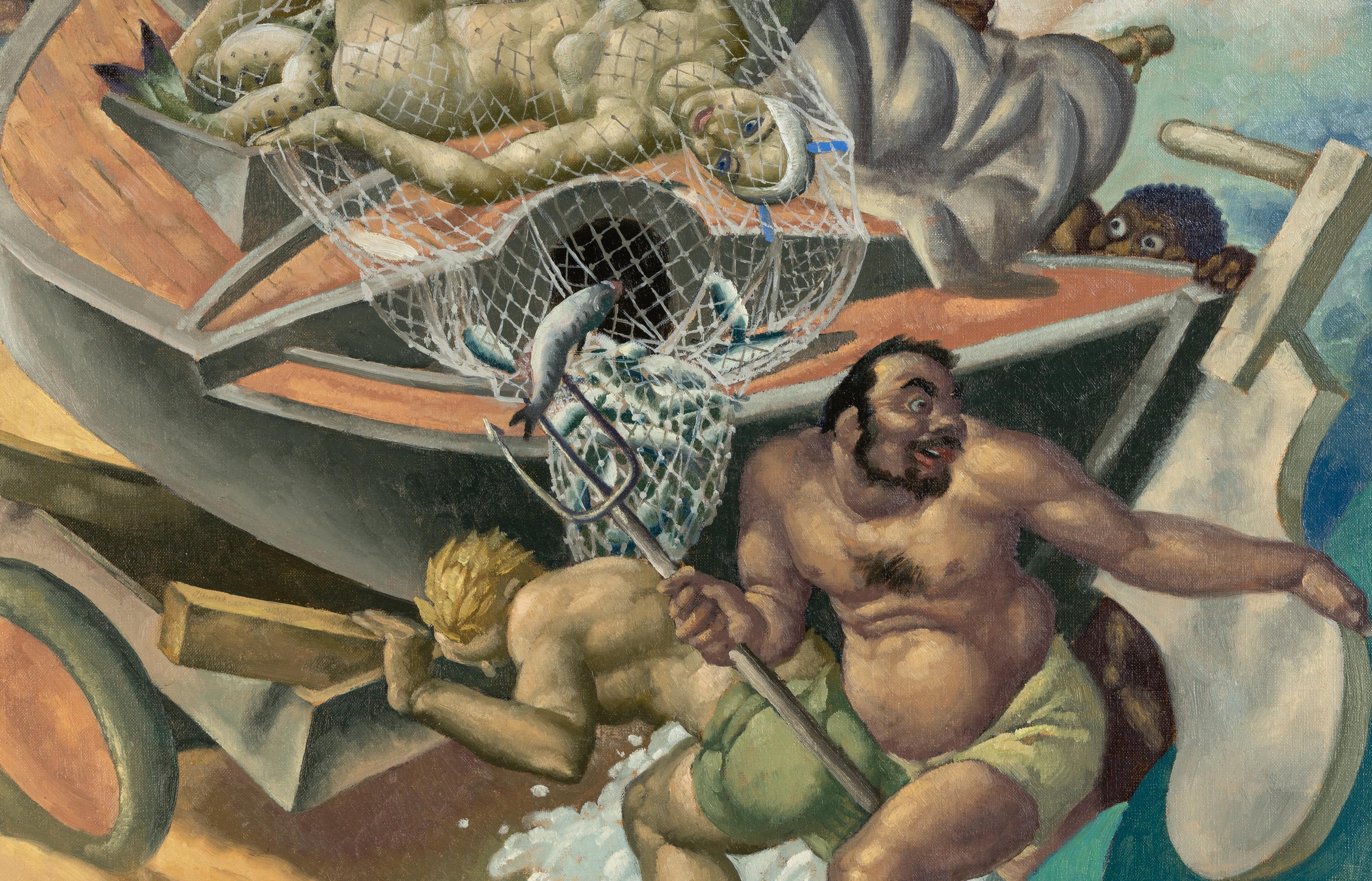 The Fisherman (Woman in Net) , 1948