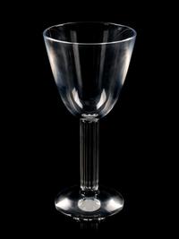 A Set of Twelve Baccarat Lyra Water Goblets