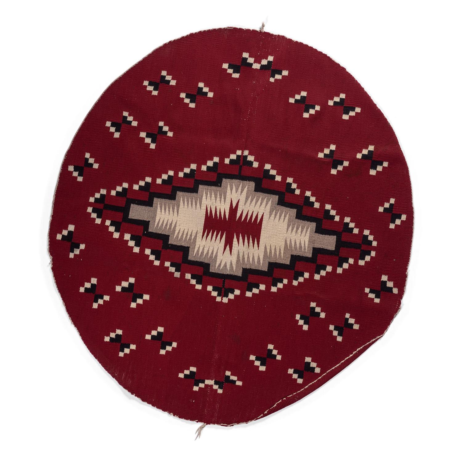 Navajo Ganado Weaving / Rug, Circle