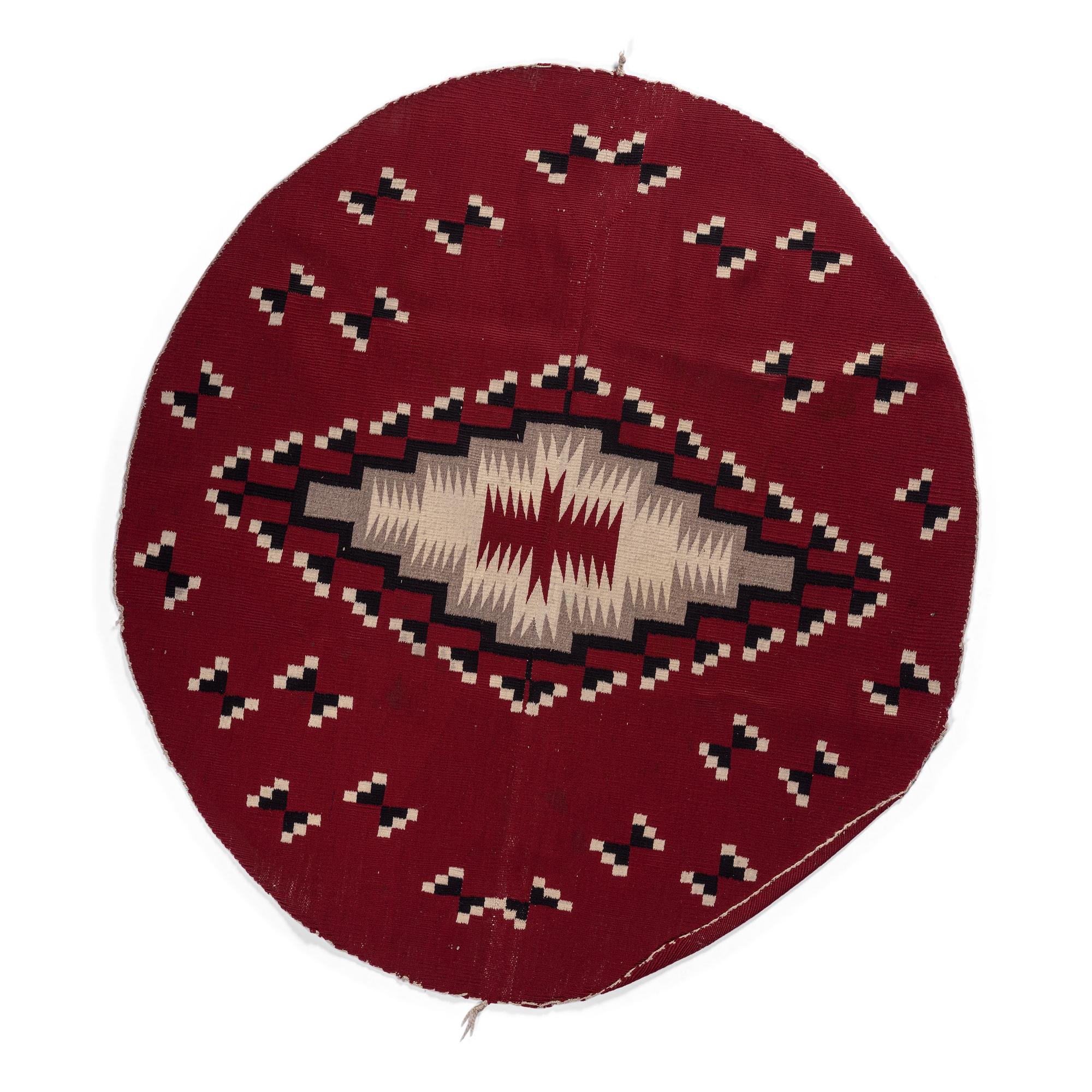 Navajo Ganado Weaving / Rug, Circle