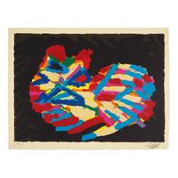 Karel Appel (Dutch, 1921-2006) — Cats (complete portfolio of seventeen lithographs, with title page and portfolio case), 1978