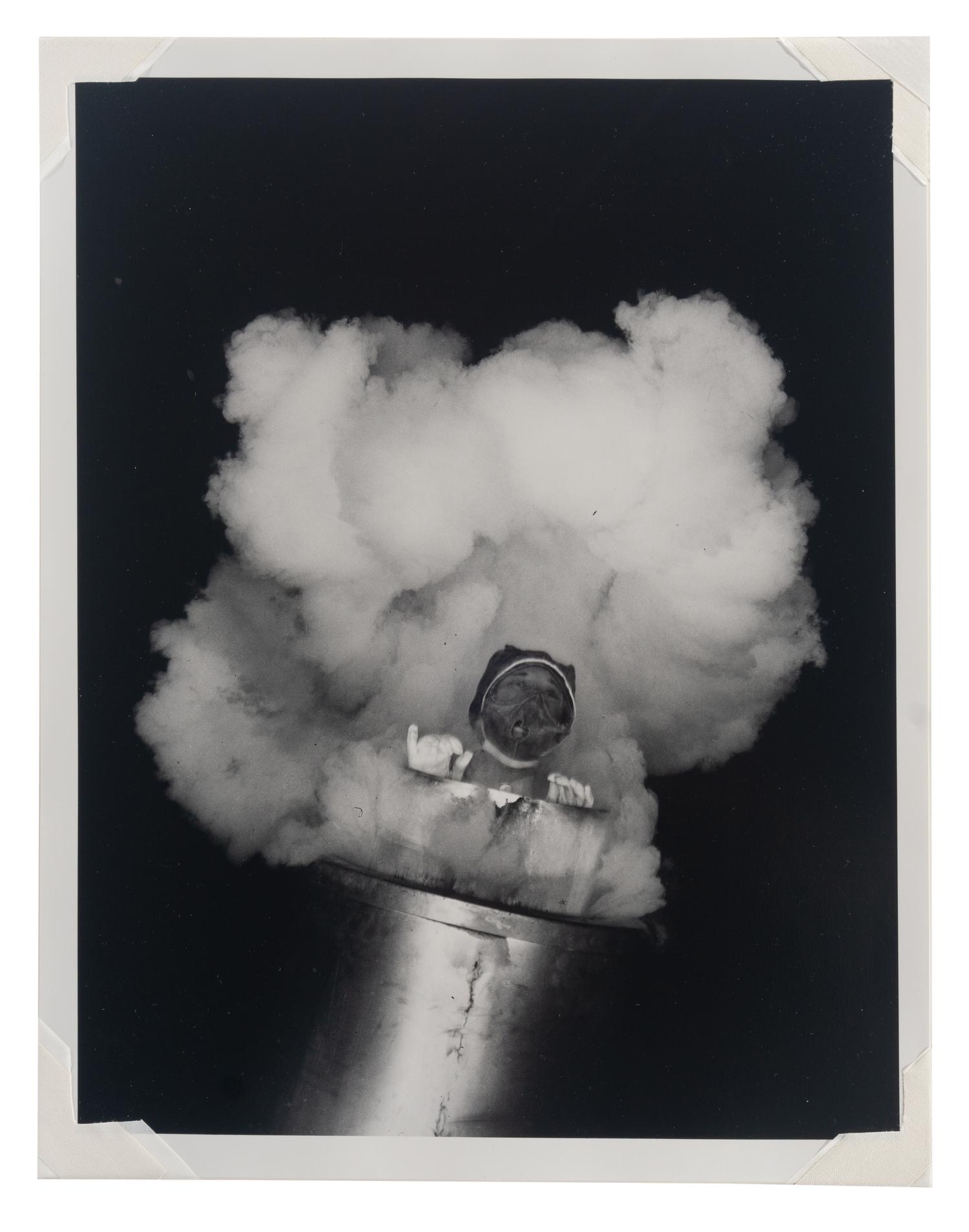 Female 'Human Cannonball' at a Circus in Texas, 1947