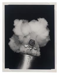 Female 'Human Cannonball' at a Circus in Texas, 1947