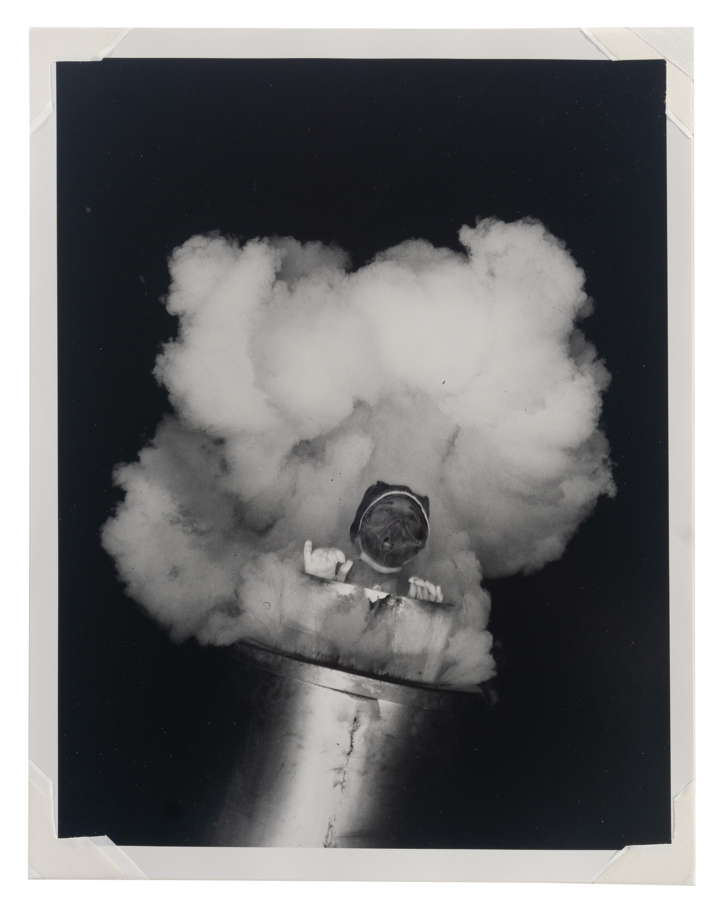 Female 'Human Cannonball' at a Circus in Texas, 1947