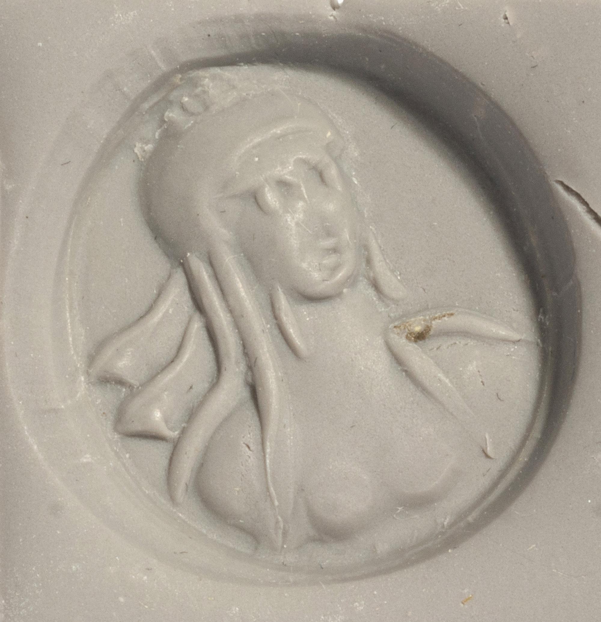 A Sasanian Red Jasper Stamp Seal