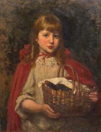 French School, 19th Century — Little Red Riding Hood