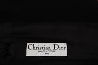 Christian Dior Haute Couture Wool Dress with Gathered Silk Chiffon, Spring/Summer 2007