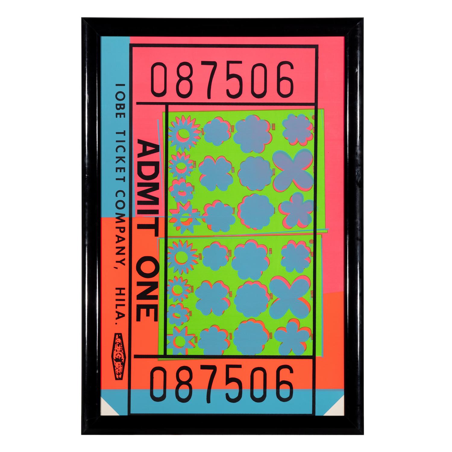Andy Warhol (American, 1928-1987) — Lincoln Center Ticket, 1967