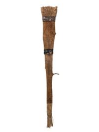 Athabaskan Smoke Tanned Hide Rifle Case